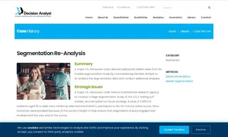 Preview of the Major U.S. Restaurant Chain Case Study
