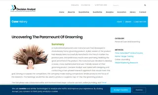 Preview of the Large Consumer-packaged Goods Company Case Study