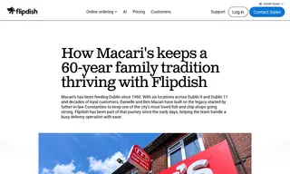 Preview of the Macari's Case Study