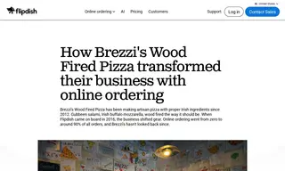 Preview of the Brezzi's Wood Fired Pizza Case Study