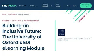 Preview of the University of Oxford Case Study