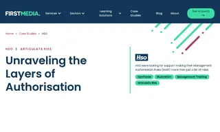 Preview of the HSO Case Study