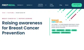 Preview of the Breast Cancer UK Case Study