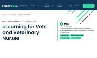 Preview of the MSD Animal Health Case Study