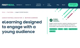 Preview of the League Football Education Case Study