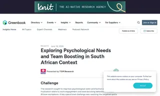 Preview of the TGM Research Case Study