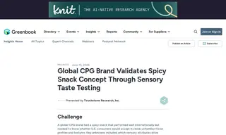 Preview of the Global CPG Brand Case Study