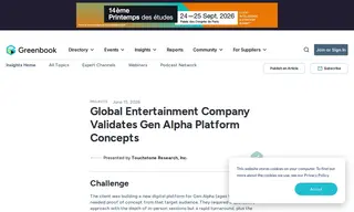 Preview of the Touchstone Research, Inc Case Study