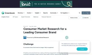 Preview of the Leading Consumer Brand Case Study