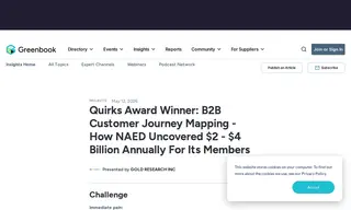 Preview of the National Association of Electrical Distributors (NAED) Case Study