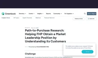Preview of the Freudenberg Household Products (fhp) Case Study