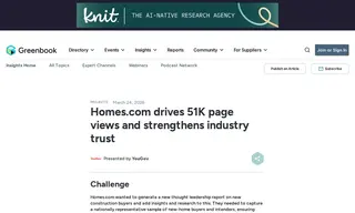 Preview of the Homes.com Case Study