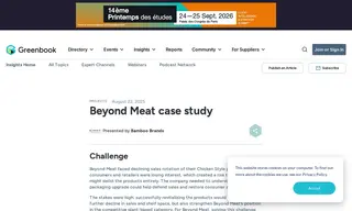 Preview of the Beyond Meat Case Study