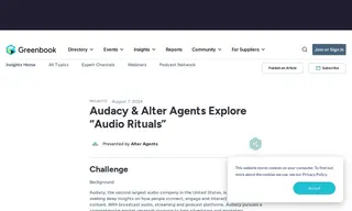 Preview of the Audacy Case Study