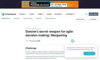 Preview of the Danone Case Study