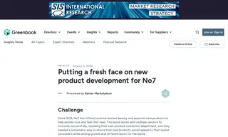 Preview of the No7 Case Study