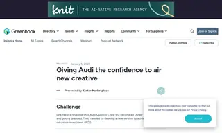 Preview of the Audi Case Study