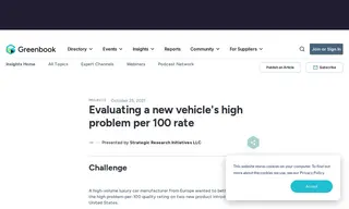 Preview of the Strategic Research Initiatives LLC Case Study