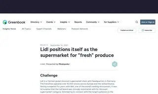Preview of the Lidl Case Study