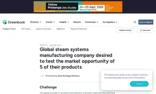 Preview of the Global Steam Systems Manufacturing Company Case Study