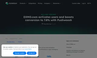Preview of the EXMO.com Case Study