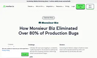 Preview of the Monsieur Biz Case Study