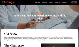 Preview of the Sonora Quest Laboratories Case Study