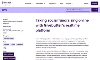 Preview of the Givebutter Case Study