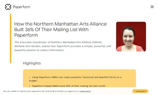 Preview of the Northern Manhattan Arts Alliance (nmaa) Case Study