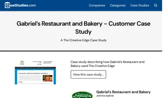 Preview of the Gabriel’s Restaurant and Bakery Case Study