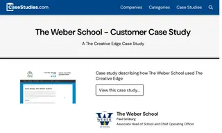 Preview of the The Weber School Case Study