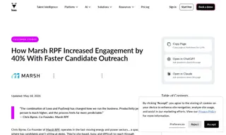 Preview of the Marsh RPF Case Study