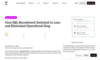 Preview of the ABL Recruitment Case Study