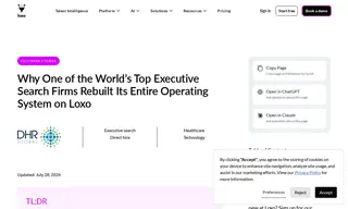 Preview of the DHR Global Case Study