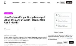 Preview of the Platinum People Group Case Study