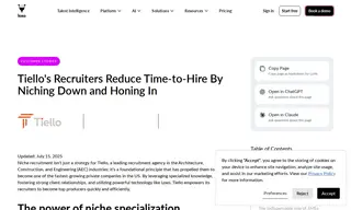Preview of the Tiello Case Study