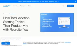 Preview of the Total Aviation Staffing Case Study