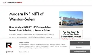 Preview of the Modern Infiniti of Winston-Salem Case Study
