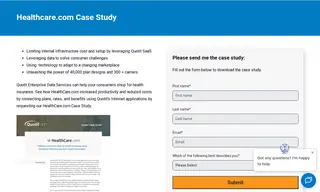 Preview of the Healthcare.com Case Study