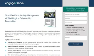 Preview of the Worthington Scholarship Foundation Case Study