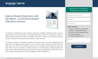 Preview of the University of Sunderland Case Study