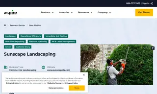 Preview of the Sunscape Landscaping Case Study