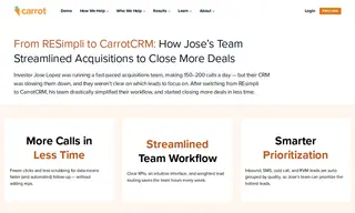 Preview of the Jose Lopez’s Acquisitions Team Case Study