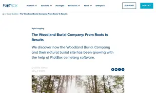 Preview of the The Woodland Burial Company Case Study