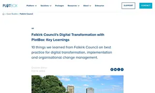 Preview of the Falkirk Council Case Study