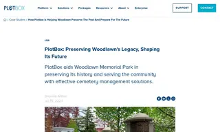 Preview of the Woodlawn Memorial Park Case Study