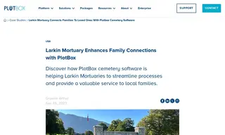 Preview of the Larkin Mortuary Case Study