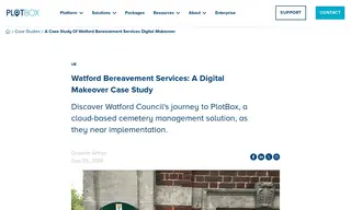Preview of the North Watford Cemetery Case Study