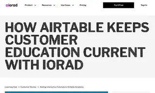 Preview of the Airtable Case Study