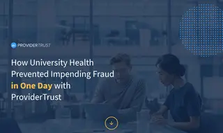 Preview of the University Health Case Study